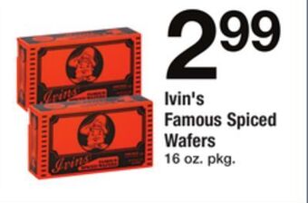 ACME Ivin's famous spiced wafers offer