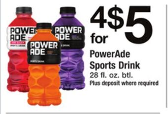 ACME Powerade sports drink offer