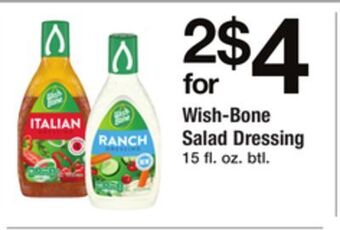 ACME Wish-bone salad dressing offer