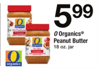 ACME O organics® peanut butter offer