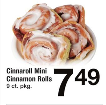 ACME Cinnaroll mini cinnamon rolls offer
