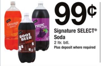 ACME Signature select® soda offer