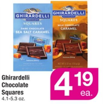 ACME Ghirardelli chocolate squares offer