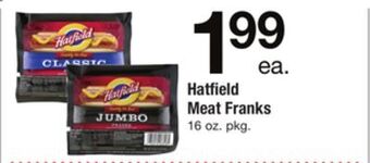 ACME Hatfield meat franks offer