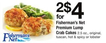 ACME Fisherman's net premium lump crab cakes offer