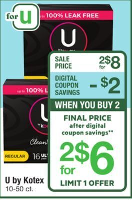 ACME U by kotex offer
