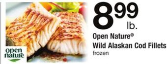 ACME Open nature® wild alaskan cod fillets offer