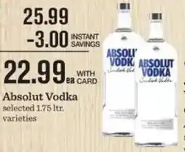 Mariano's Absolut Vodka offer