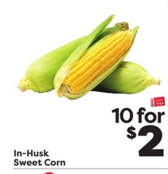 Weis Markets In-husk sweet corn offer