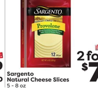 Weis Markets Sargento natural cheese slices offer