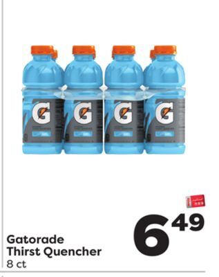 Weis Markets Gatorade thirst quencher offer