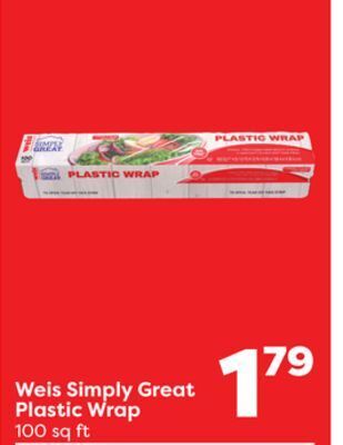 Weis Markets Weis simply great plastic wrap offer