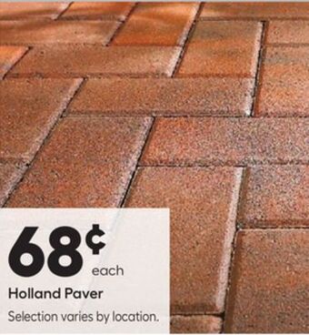 Lowe's Holland paver offer