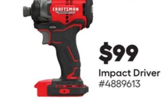 Lowe's Impact driver offer