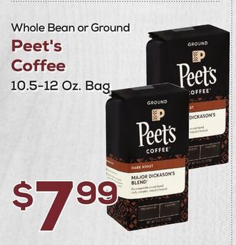 DeCicco & Sons Peet's coffee offer