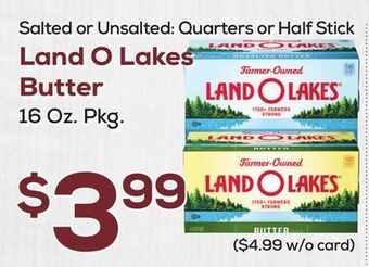 DeCicco & Sons Land o lakes butter offer