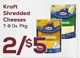 DeCicco & Sons Kraft shredded cheeses offer