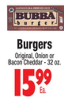 King Kullen Burgers offer
