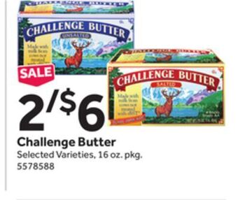 Stop&Shop Challenge butter offer