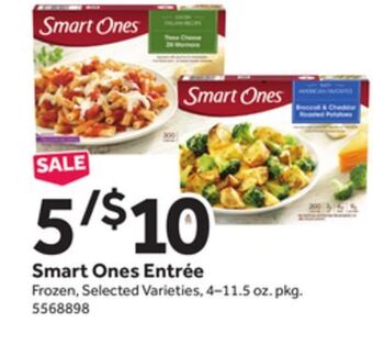 Stop&Shop Smart ones entrée offer