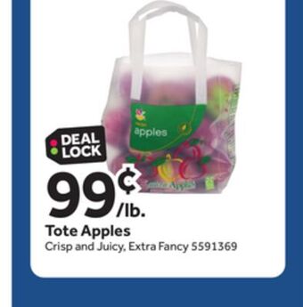 Stop&Shop Tote apples offer