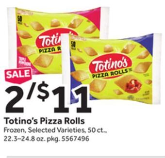 Stop&Shop Totino's pizza rolls offer
