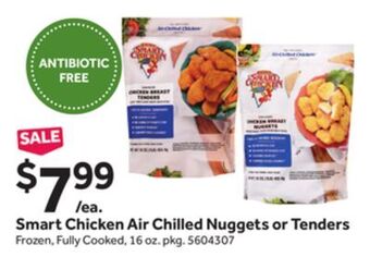 Stop&Shop Smart chicken air chilled nuggets or tenders offer