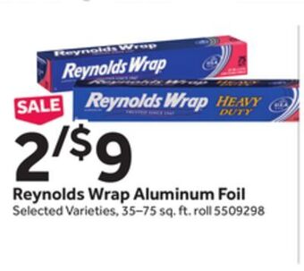 Stop&Shop Reynolds wrap aluminum foil offer