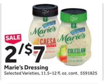 Stop&Shop Marie's dressing offer