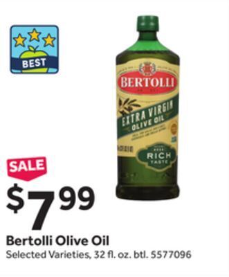 Stop&Shop Bertolli olive oil offer