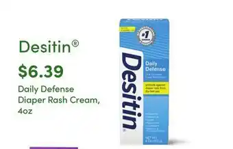 Harmon Face Values Desitin® daily defense diaper rash cream offer