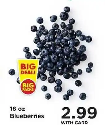 QFC 18 oz blueberries offer