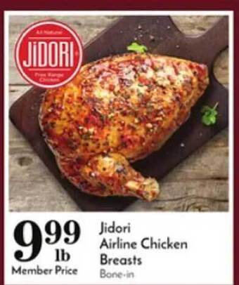 Pavilions Jidori airline chicken breasts offer