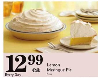 Pavilions Lemon meringue pie offer