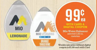 Mariano's Mio Water Enhancer offer