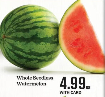Mariano's Whole Seedless Watermelon offer