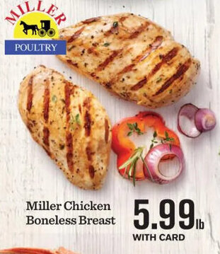 Mariano's Miller Chicken Boneless Breast offer