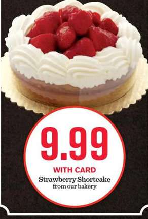 Mariano's Strawberry Shortcake offer