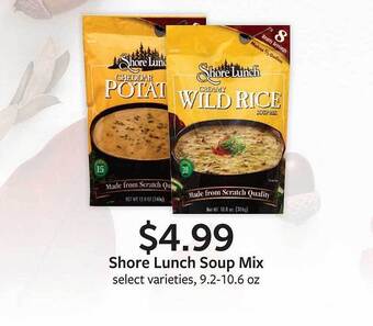 Fareway Shore lunch soup mix offer