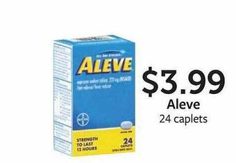 Fareway Aleve offer