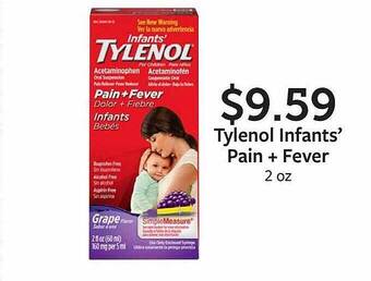 Fareway Tylenol infants' pain + fever offer