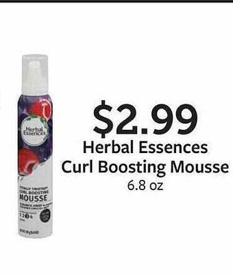 Fareway Herbal essences curl boosting mousse offer