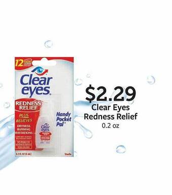 Fareway Clear eyes redness relief offer
