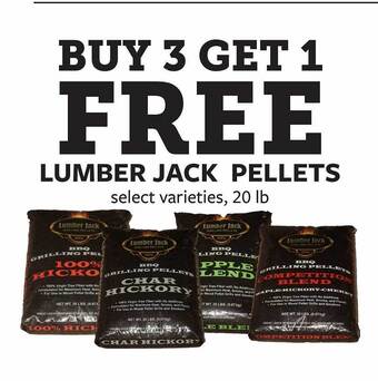 Fareway Lumber jack pellets offer