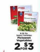 IGA Pictsweet vegetables offer