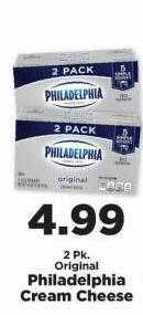 IGA Philadelphia cream cheese offer