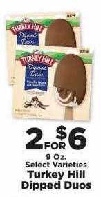 IGA Turkey hill dipped duos offer