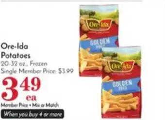 Pavilions Ore-ida potatoes offer