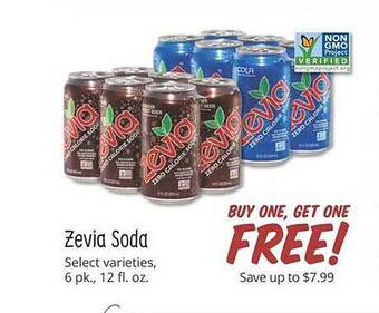 Sprouts Farmers Market Zevia soda offer