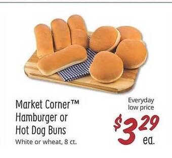 Sprouts Farmers Market Market corner hamburger or hot dog buns offer